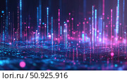 nodes growing data cluster ai generated. Стоковое AI-изображение, AI-художник Vectorwin / Фотобанк Лори