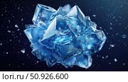 nucleation absorbing ice crystal ai generated. Стоковое AI-изображение, AI-художник Vectorwin / Фотобанк Лори