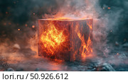 visualization dissolving 3D cube ai generated. Стоковое AI-изображение, AI-художник Vectorwin / Фотобанк Лори