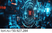 decryption dissolving encrypted message ai generated. Стоковое AI-изображение, AI-художник Vectorwin / Фотобанк Лори