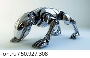 automation replicating robot dog ai generated. Стоковое AI-изображение, AI-художник Vectorwin / Фотобанк Лори