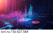 metrics morphing data analytics chart ai generated. Стоковое AI-изображение, AI-художник Vectorwin / Фотобанк Лори