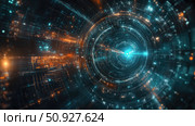 qubits replicating quantum encryption system ai generated. Стоковое AI-изображение, AI-художник Vectorwin / Фотобанк Лори