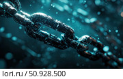 collapse disintegrating chain ai generated. Стоковое AI-изображение, AI-художник Vectorwin / Фотобанк Лори