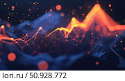 trend emitting line graph ai generated. Стоковое AI-изображение, AI-художник Vectorwin / Фотобанк Лори