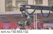 Professional Camera Equipment Capturing Sports Event Action. Стоковое видео, видеограф Mikhail Davidovich / Фотобанк Лори