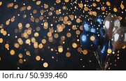 Celebrate in Style With Sparkling Balloons and Shimmering Lights at Festive Gathering. Стоковое AI-видео, аниматор Юлия Гапеенко / Фотобанк Лори