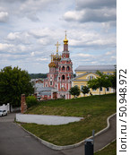 Рождественская церковь в Нижнем Новгороде. Редакционное фото, фотограф Мария Сергеева / Фотобанк Лори