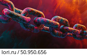 motion bouncing chain ai generated. Стоковое AI-изображение, AI-художник Vectorwin / Фотобанк Лори