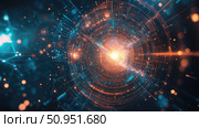 superposition stretching quantum code ai generated. Стоковое AI-изображение, AI-художник Vectorwin / Фотобанк Лори