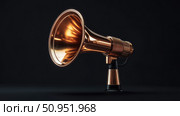 amplification vibrating megaphone ai generated. Стоковое AI-изображение, AI-художник Vectorwin / Фотобанк Лори