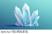 formation oscillating ice crystal ai generated. Стоковое AI-изображение, AI-художник Vectorwin / Фотобанк Лори