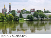 Ансамбль Новодевичьего монастыря. Москва. Стоковое фото, фотограф Илюхина Наталья / Фотобанк Лори