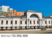 Усадьба А.И. Лобанова-Ростовского. Мясницкая улица, дом 43, стр. 1. Москва. Россия. Редакционное фото, фотограф E. O. / Фотобанк Лори