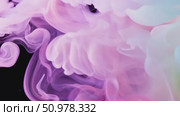 Ethereal swirls: vivid pastel smoke dancing in abstract fluid motion. Стоковое AI-видео, аниматор Владимир Федоров / Фотобанк Лори