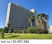 Hilton Hotel in Tel Aviv. Редакционное фото, фотограф Irina Opachevsky / Фотобанк Лори