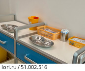 Treatment room at the clinic in Moscow. Стоковое фото, фотограф Соболева Наталия / Фотобанк Лори