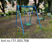 Детская площадка в Восточной Европе, Стоковое фото, фотограф Станислав Симонов / Фотобанк Лори