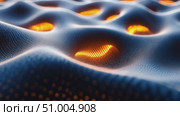This captivating display showcases glowing waves and textured patterns, highlighting the beauty of abstract art in vibrant colors and shapes. Стоковое AI-видео, аниматор Данила Большаков / Фотобанк Лори