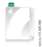 Square package on white. Стоковая иллюстрация, иллюстратор Шипицин Евгений Витальевич / Фотобанк Лори