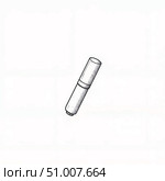 Hand-drawn periscope illustration on white background, artistic vision. Стоковое AI-изображение, AI-художник Александр Калинин / Фотобанк Лори