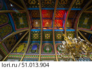 Interior of Sitorai Mokhi-Khosa in Bukhara (2022 год). Стоковое фото, фотограф Юлия Белоусова / Фотобанк Лори