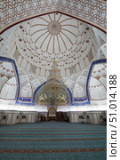 Interior of Bolo Haouz Mosque in Bukhara (2022 год). Стоковое фото, фотограф Юлия Белоусова / Фотобанк Лори