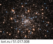 Globular cluster NGC 6397, glitters with the light from hundreds of thousands of stars. Стоковое фото, фотограф Stocktrek Images, Inc. / ТАСС / Фотобанк Лори