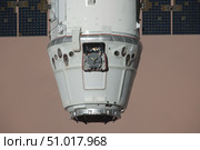 The SpaceX Dragon commercial cargo craft. Стоковое фото, фотограф Stocktrek Images, Inc. / ТАСС / Фотобанк Лори