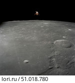 The Apollo 12 lunar module Intrepid is set in a lunar landing configuration. Стоковое фото, фотограф Stocktrek Images, Inc. / ТАСС / Фотобанк Лори