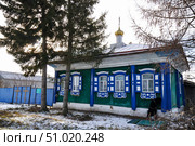 Молельный дом в честь Рождества Христова. Село Боровинка. Заводоуковский район. Тюменская область (2018 год). Стоковое фото, фотограф Александр Тараканов / Фотобанк Лори