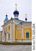 Село Суерка. Церковь Серафима Саровского. Упоровский район. Тюменская область (2018 год). Стоковое фото, фотограф Александр Тараканов / Фотобанк Лори