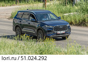 Автомобиль  Chery Tiggo 8. Редакционное фото, фотограф Анатолий Володин / Фотобанк Лори