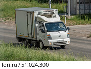 Автомобиль  kia bongo iii рефрижератор. Редакционное фото, фотограф Анатолий Володин / Фотобанк Лори