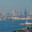 Tokyo, Japan - Oct 13 2024, 4k, panoramic aerial view of Tokyo Bay cityscape in background and the Rainbow Bridge, in the foreground is a part of Odaiba Island, Tokyo, Japan. Стоковое видео, видеограф Сергей Богомяко / Фотобанк Лори