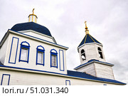 Покровская церковь. Село Бобылево. Тюменская область (2018 год). Стоковое фото, фотограф Александр Тараканов / Фотобанк Лори