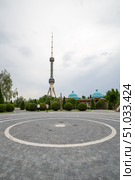 The Tashkent Television Tower (2022 год). Стоковое фото, фотограф Юлия Белоусова / Фотобанк Лори