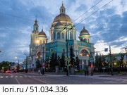 Москва. Кафедральный собор Богоявления Господня. Редакционное фото, фотограф Литвяк Игорь / Фотобанк Лори