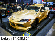 Toyota GR Supra Kuhl. Редакционное фото, фотограф Art Konovalov / Фотобанк Лори