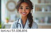 A healthcare professional shares vital wellness tips for maintaining a healthy lifestyle while fostering positive patient engagement. Стоковое AI-видео, аниматор Данила Большаков / Фотобанк Лори