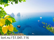 Capri island, Italy (2017 год). Стоковое фото, фотограф Anastasy Yarmolovich / Фотобанк Лори