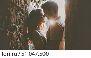 Man and a woman standing next to each other in this video. They both appear to be calmly facing forward without any significant movements. Стоковое AI-видео, аниматор Данила Большаков / Фотобанк Лори