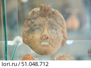 Anapa, Russia - September 07, 2022: Gorgippia Museum. The exposition of the ancient Greek period. Редакционное фото, фотограф Наталия Кирсанова / Фотобанк Лори