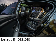 KRASNOYARSK, RUSSIA - July 31, 2025: Black BMW M5 E60. Редакционное фото, фотограф Плотников Дмитрий / Фотобанк Лори