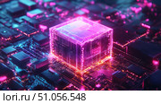 cooling lighting up cpu ai generated. Стоковое AI-изображение, AI-художник Vectorwin / Фотобанк Лори