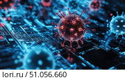 seir sliced view of epidemiology model ai generated. Стоковое AI-изображение, AI-художник Vectorwin / Фотобанк Лори