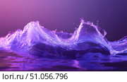 amplitude fading wave ai generated. Стоковое AI-изображение, AI-художник Vectorwin / Фотобанк Лори