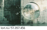vanish disintegrating bubble ai generated. Стоковое AI-изображение, AI-художник Vectorwin / Фотобанк Лори