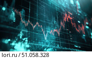 trends merging stock chart ai generated. Стоковое AI-изображение, AI-художник Vectorwin / Фотобанк Лори