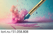 digitalization disintegrating contract signature ai generated. Стоковое AI-изображение, AI-художник Vectorwin / Фотобанк Лори